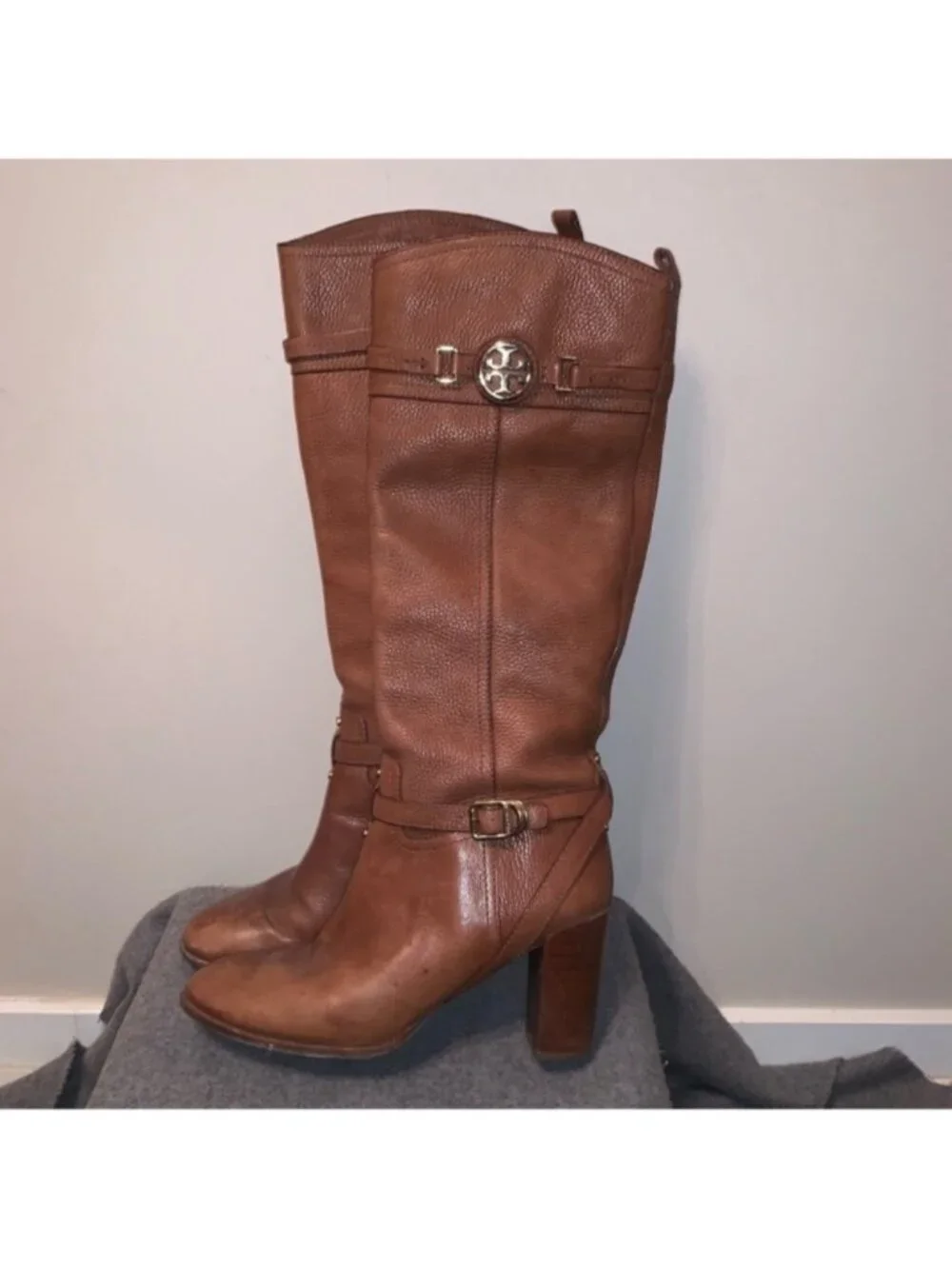 Tory Burch Calista 85mm Riding Boots 10